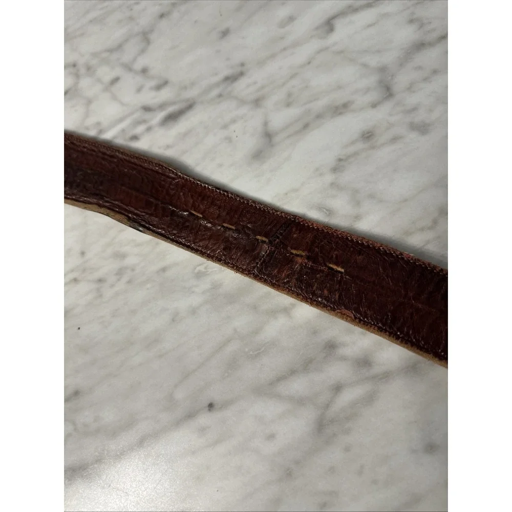 Tony Lama size 38 Genuine eel‎ leather belt